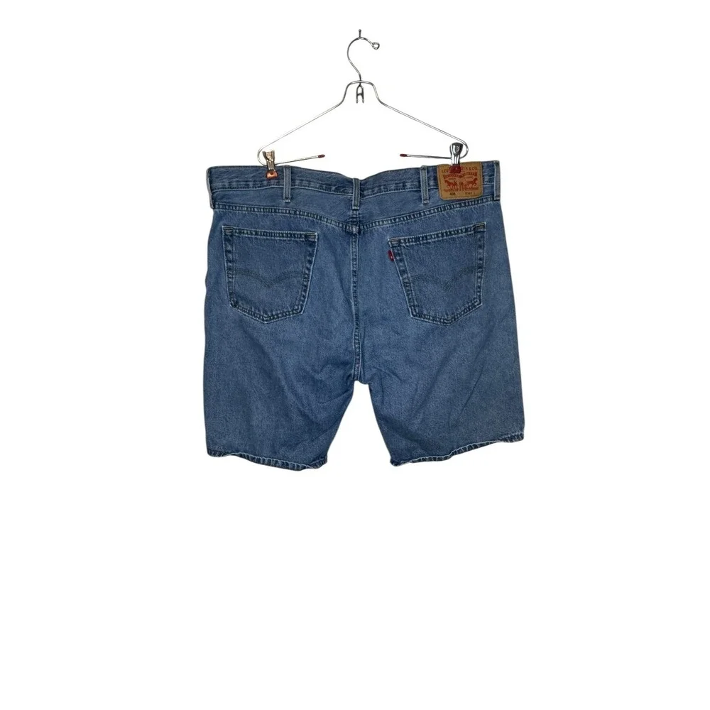 Levi's Men's Shorts Jeans 405 Bermuda‎ Light Wash Denim Hi-Rise Blue Sz. 42
